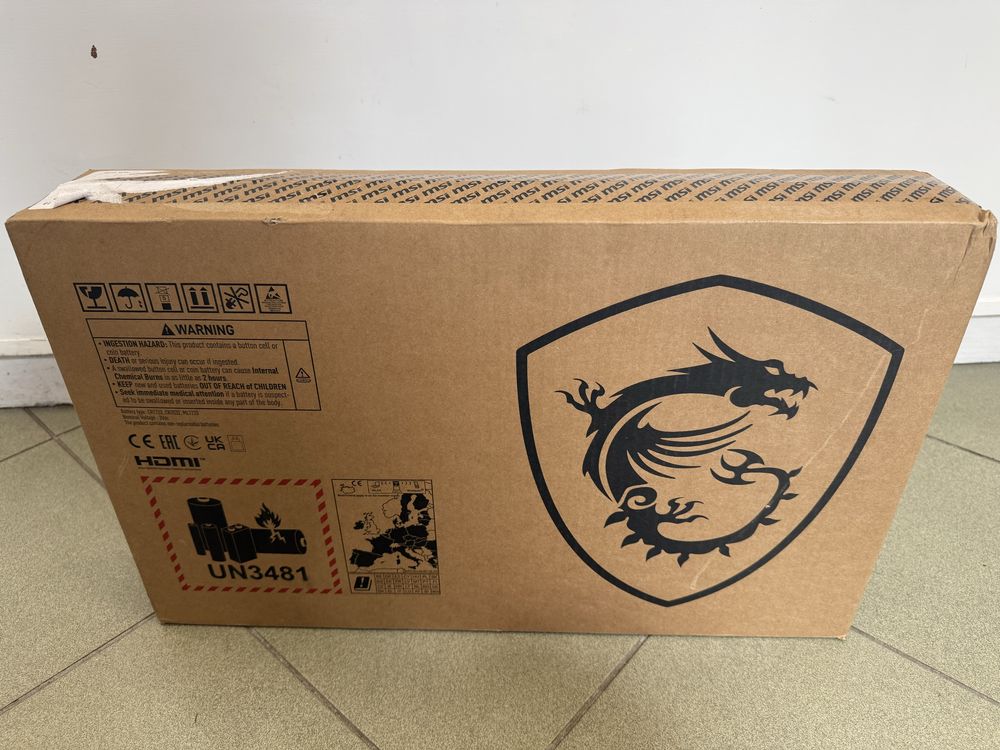 Calkiem nowy laptop msi katana 17 b13vek-1298