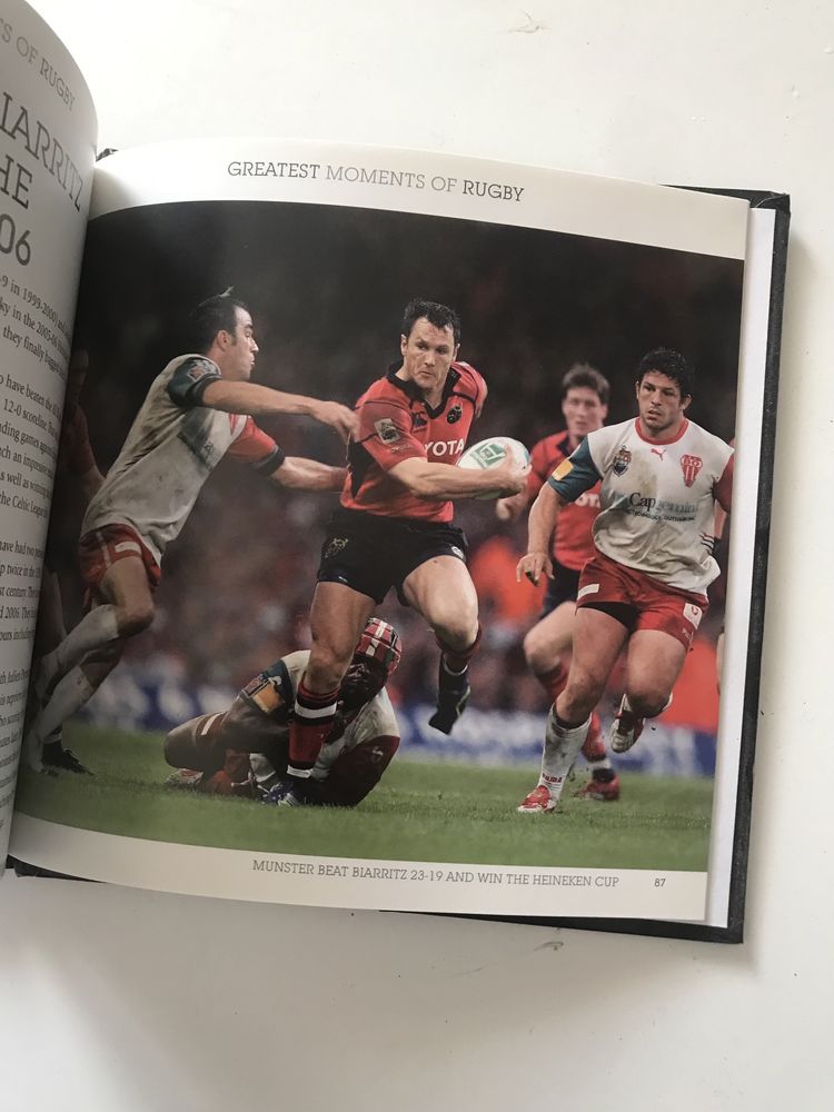 Rugby livro sobre rugby