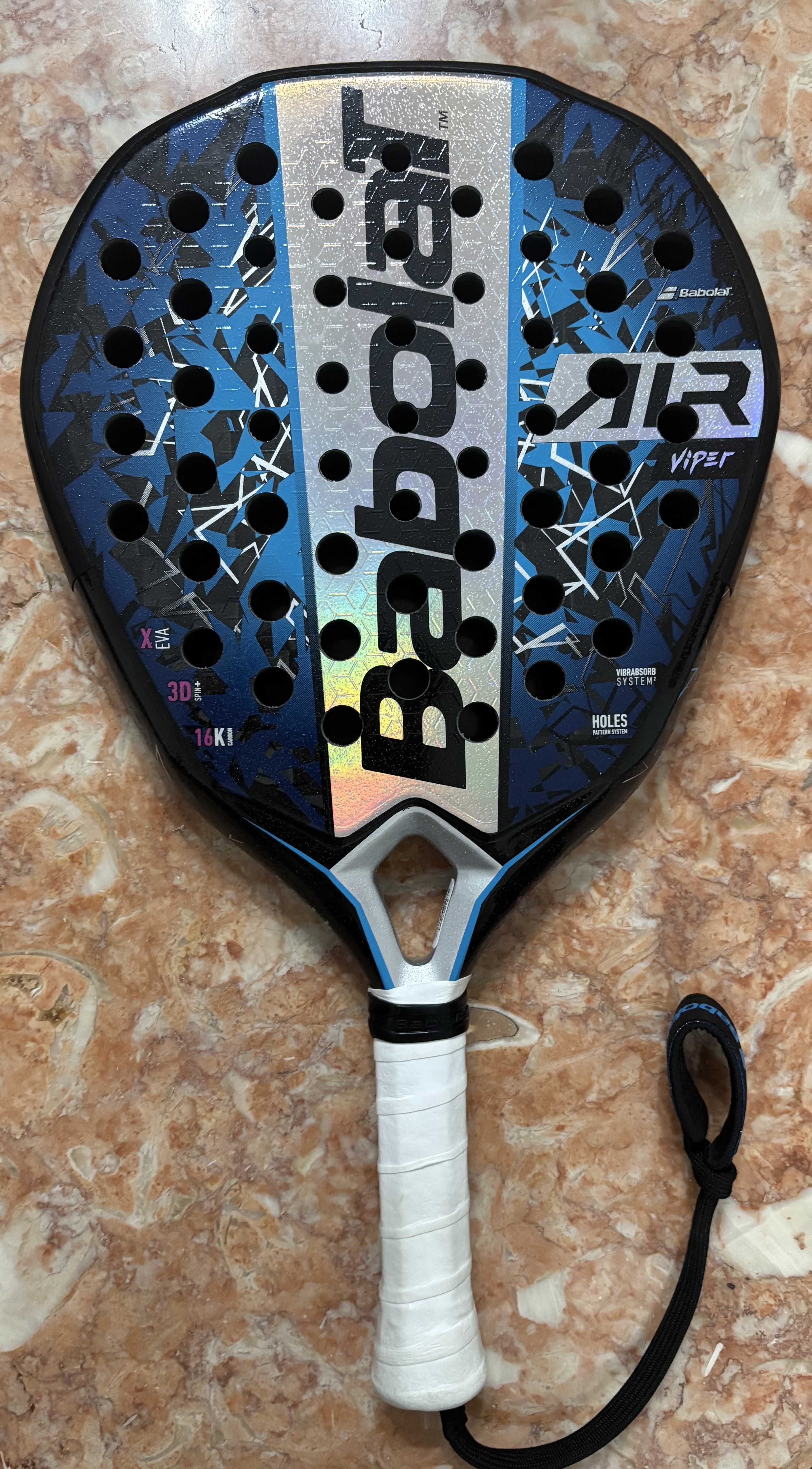 Babolat Air Viper 2025– Raquete de Padel (apenas c/ 2 jogos)