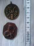 Veronicas - Medalhas religiosas séc. XVII-XVIII - 20 as duas