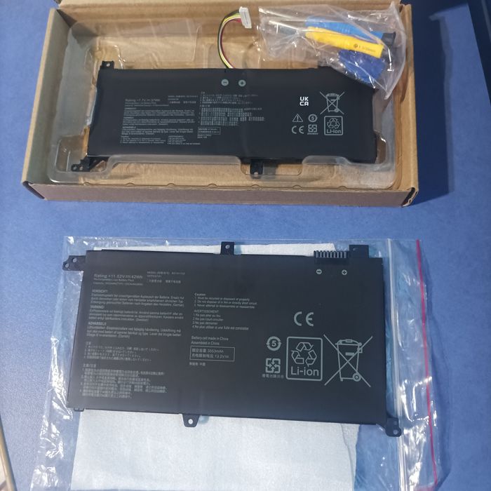 Батарея, акумулятор для ASUS B31N1732. B21N1818-2. B31N1635