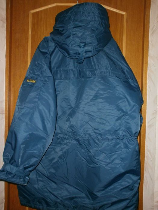 Большой размер. Куртка парка аляска Andes, синяя, наш р. 64. ПОГ-75 см