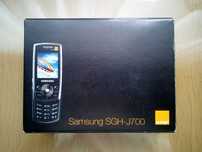 Samsung SGH-J700 - opakowanie , kabel od ładowarki ,instrukcja obsługi