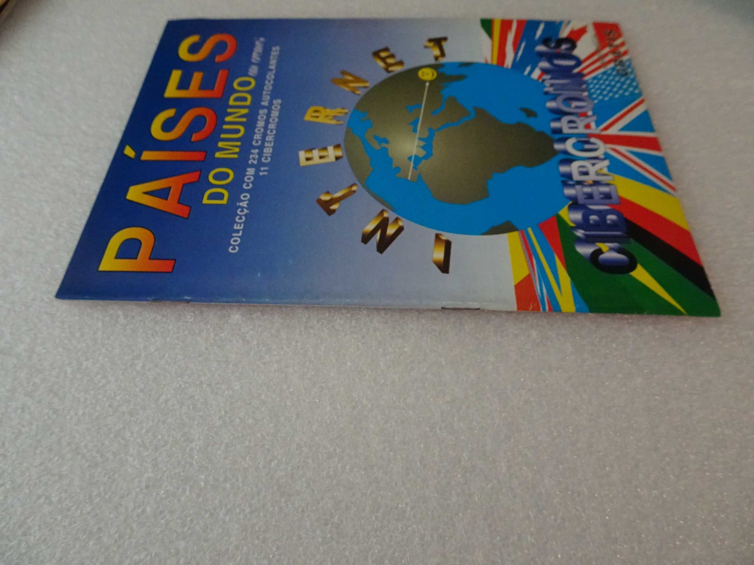 Caderneta de cromos vazia - Europer - Países do Mundo