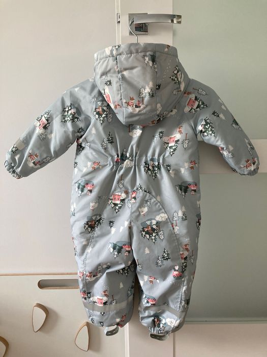Kombinezon zimowy 92 H&M dla dziewczynki. Kolekcja 2024. Kaptur
