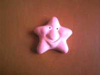 Estrela Decorativa Rosa