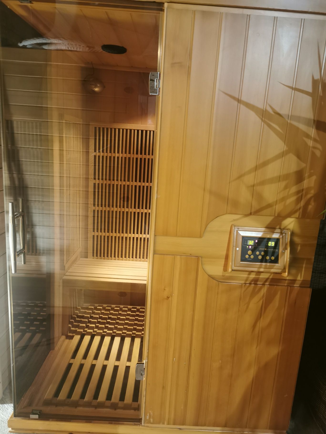 Okazja luksusowa, panoramiczna sauna infrared na podczerwień