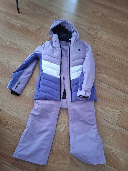 Strój narciarski 4F, kurtka i spodnie 152