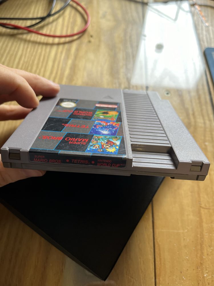 Nintendo NES gra Chip Dale Rescue Rangers Mario Bros Tetris World Cup