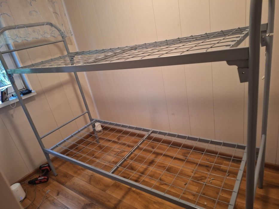 Metalowe łóżko piętrowe 190x70