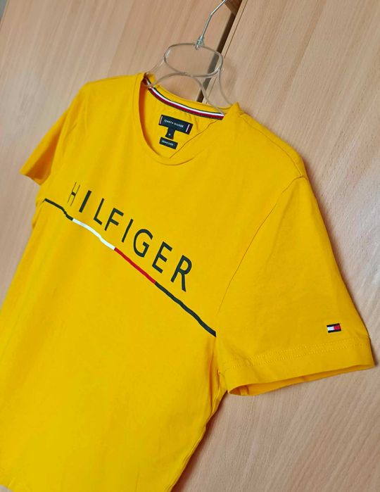 Tommy Hilfiger roz M męska koszulka, t-shirt, tee