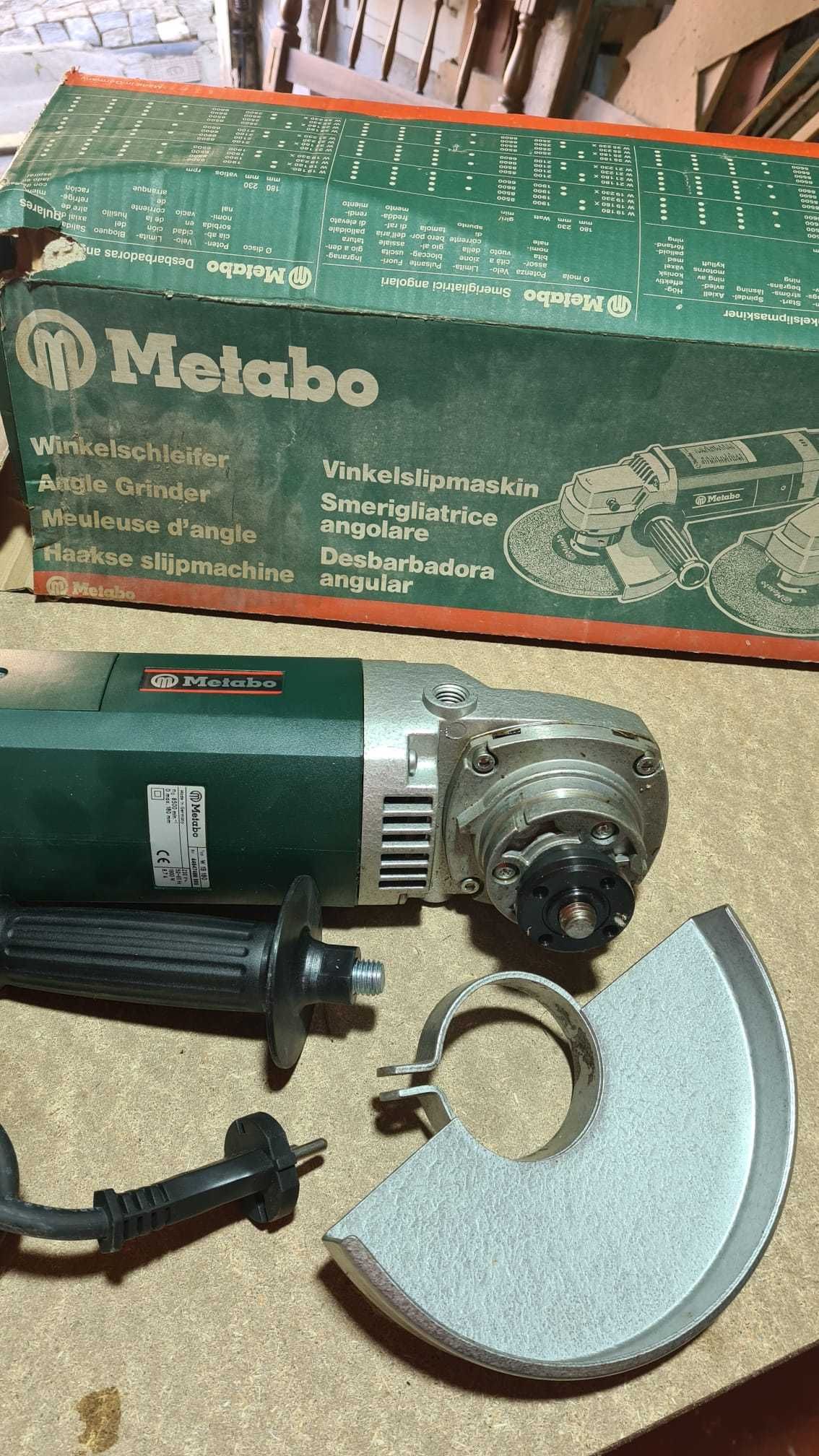 Vendo rebarbadora Metabo - nova