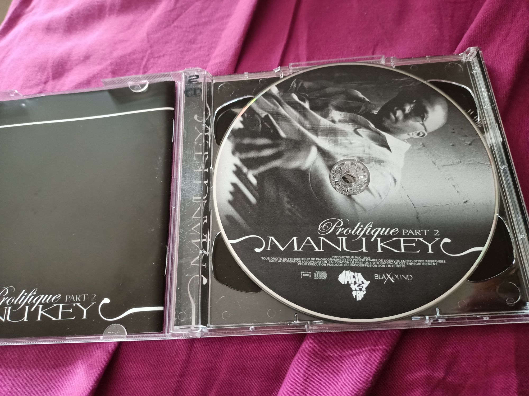 Manu Key - Prolifique Part 2 (CD + DVD-V)(hh,rap)(vg+)