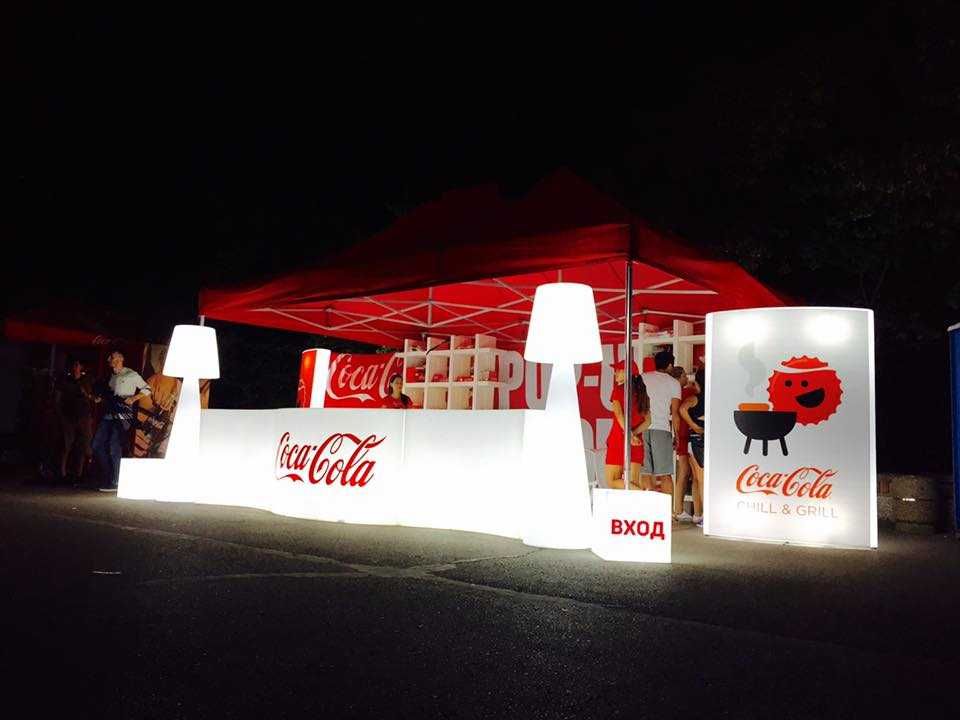 Mesas led varias unidades