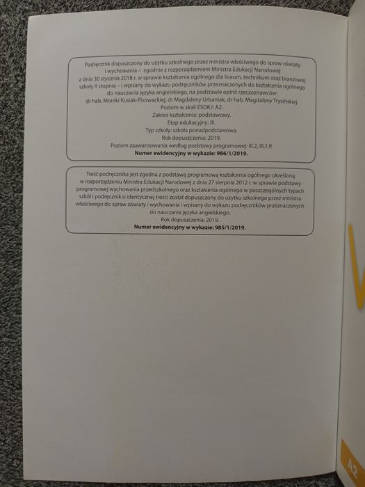 Vision Student's Book cz. 1 - A2 - (Oxford)