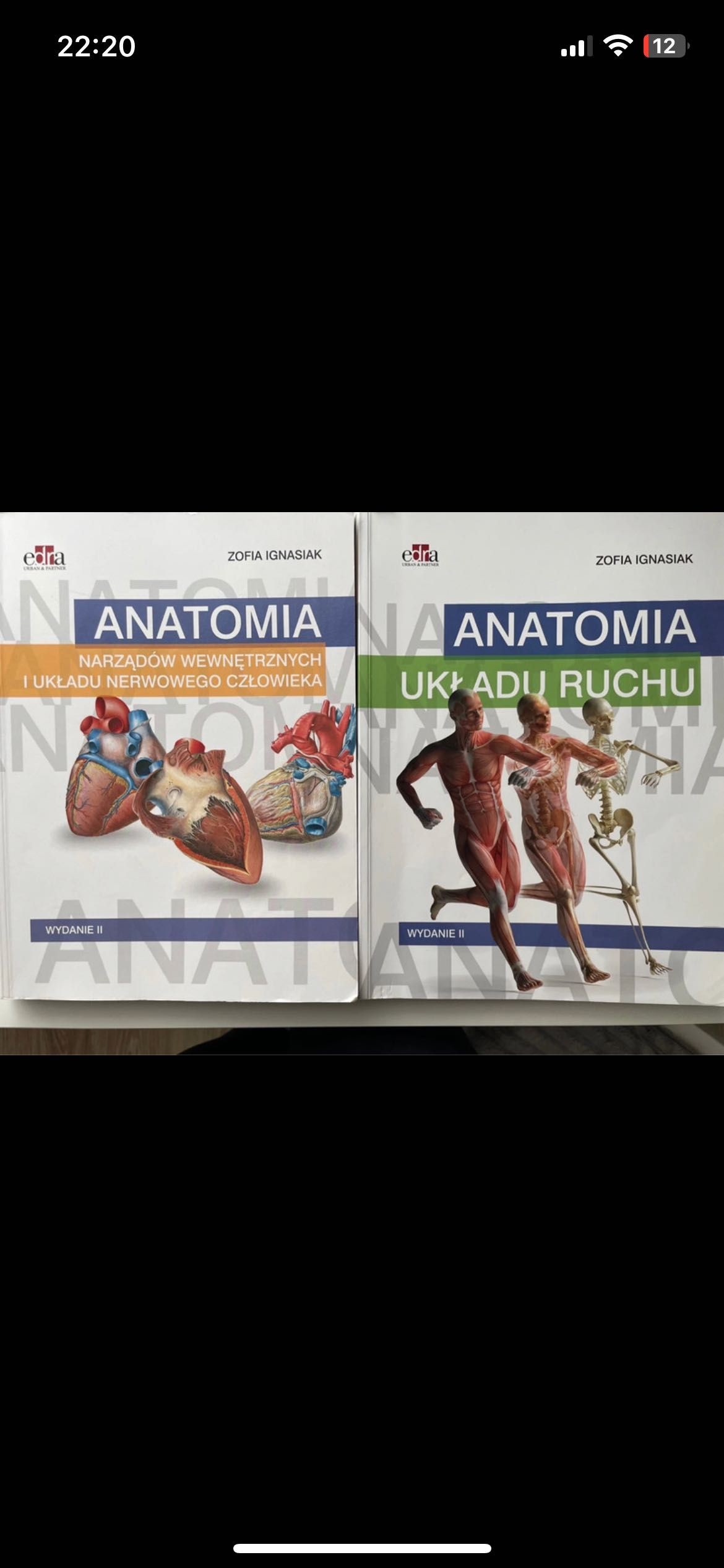 Książki z Anatomii