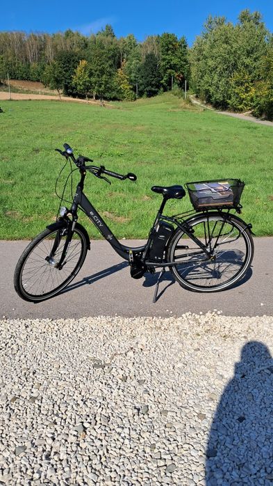 Rower Elektryczny E-City Nowy 28 cali Aluminiowy