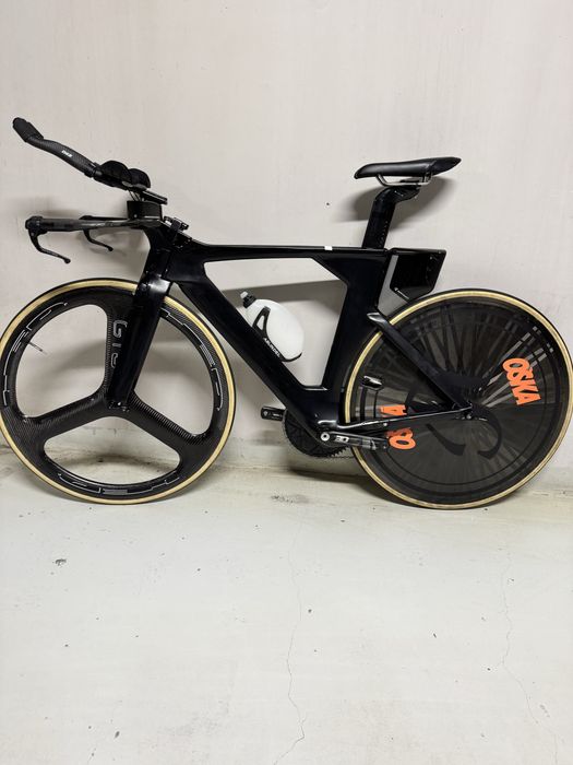 Trek speedconcept 54 dura ace pomiar mocy TRI TT Lightweight HED