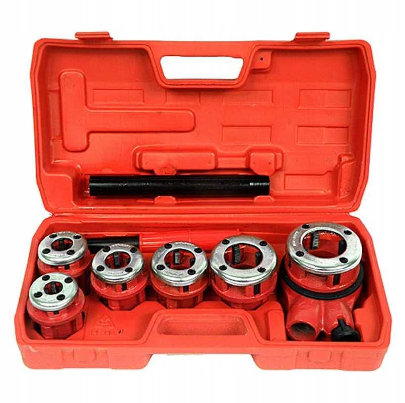 Nowa GWINTOWNICA Do Rur Hydrauliczna Narzynki Nasadki Zestaw XL (-20%)