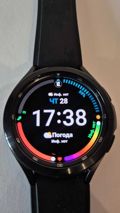 Смарт Годинник/Смарт часы Samsung Galaxy WATCH 4 CLASSIC 46MM BLACK