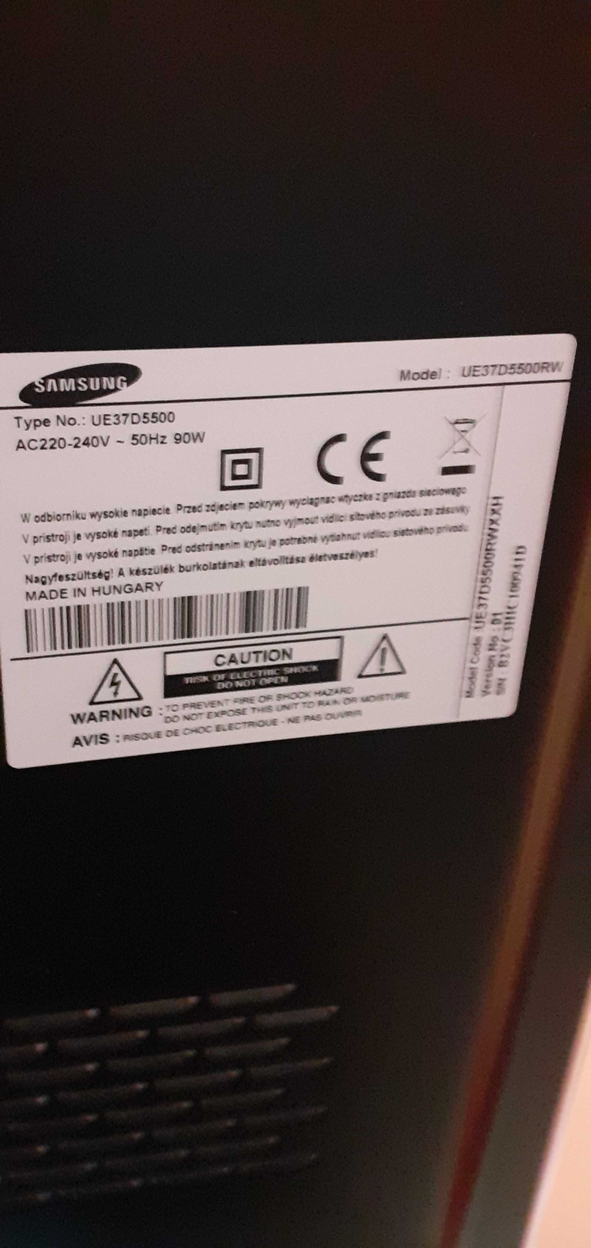 TV Samsung UE37D5500