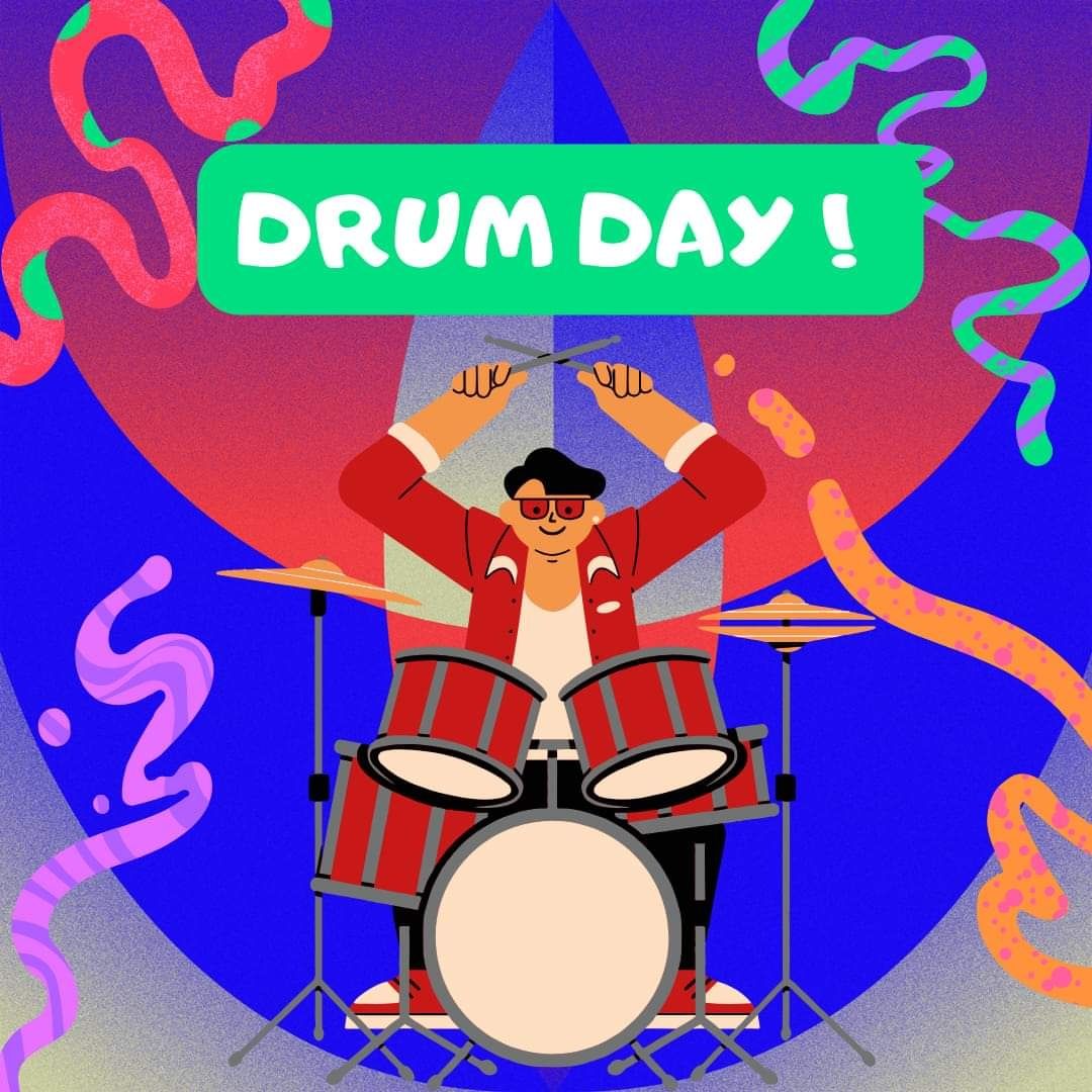 Drum Party! Drum Day!