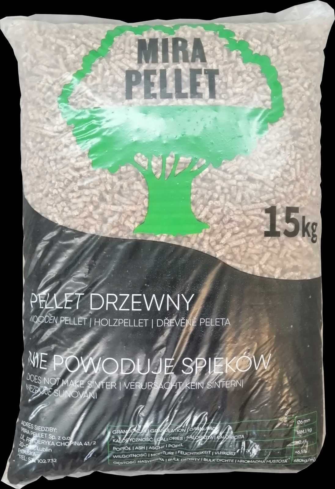 MIRA PELLET klasy A1 od Filipiak Pellet