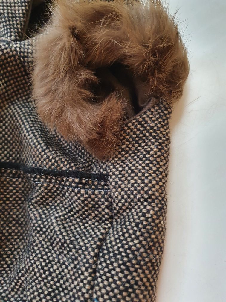 Одежда для животных Пальто для собаки Куртка натуральный мех