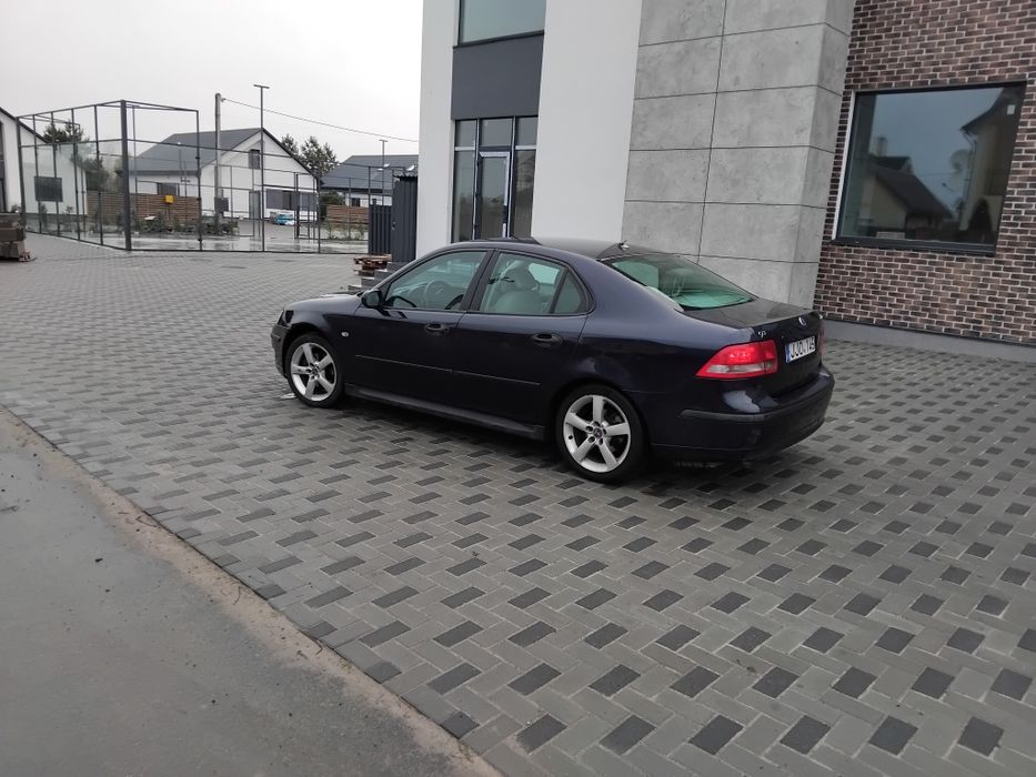 Saab 9-3 2.2 tid 2004 г.в. На полном ходу.