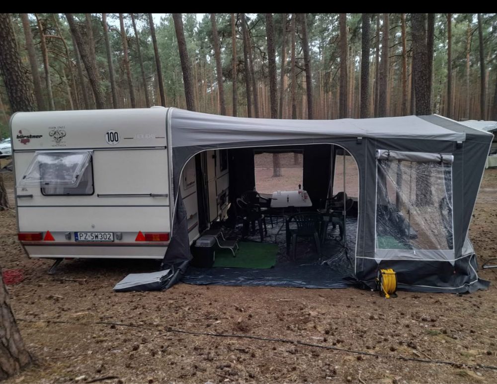 wynajem przyczepy kempingowej 1100 dmc