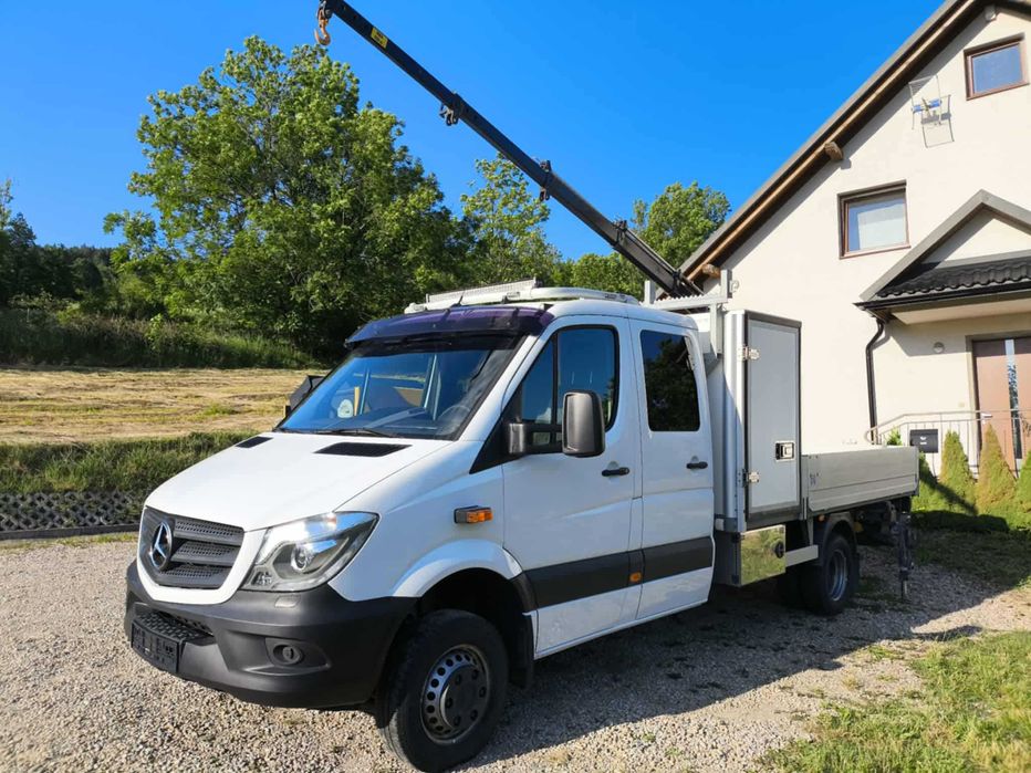 Mercedes Sprinter 519 CDI 4x4 Hiab HDS