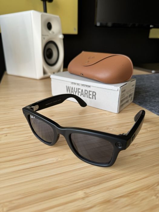 Okulary Ray Ban Meta Wayfarer L Matte Black