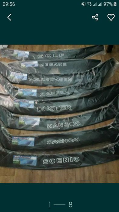 Продам большой асортимент дефлекторов