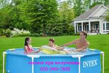 Надувные и каркасные бассейны INTEX AVENLI. Большой выбор. Все размеры