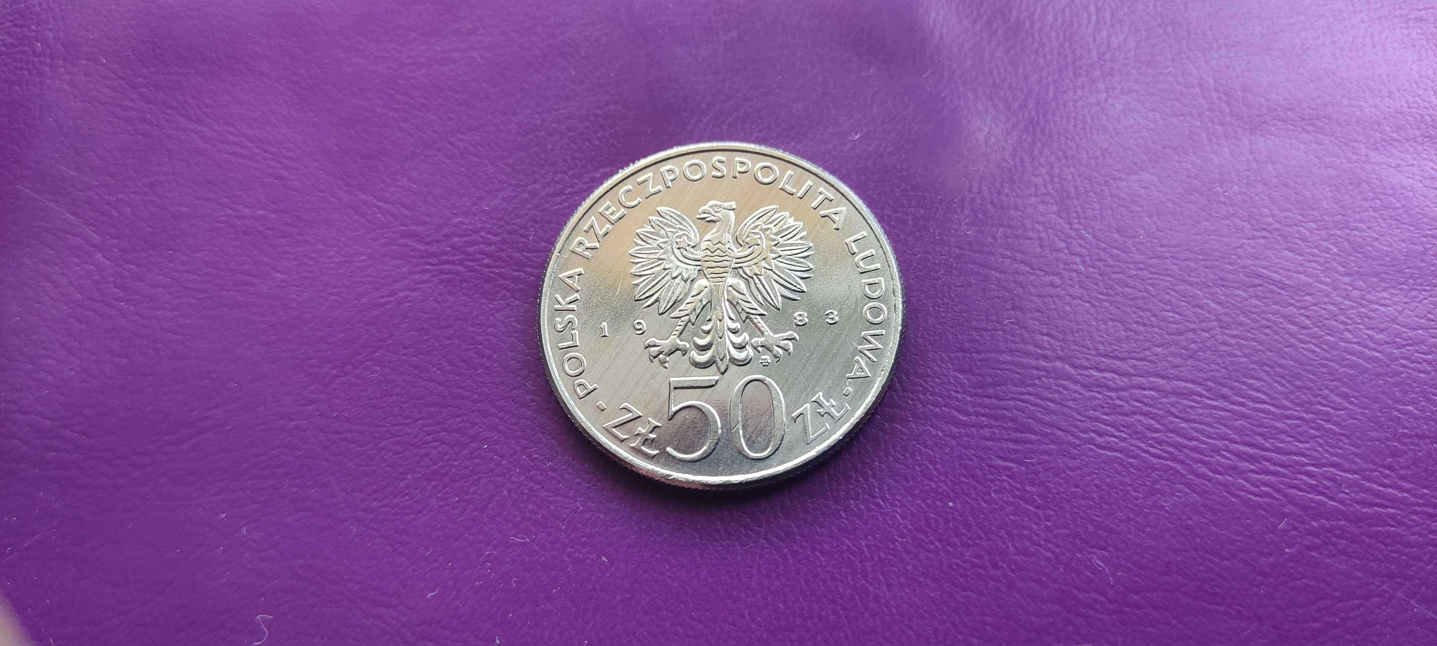 Moneta - PRL 50 złotych 1983 - JAN III SOBIESKI - Piękna!