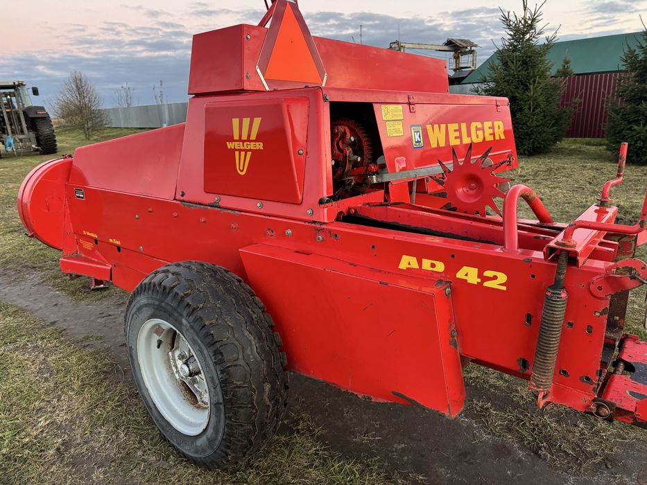 Прес підбирач Пресс-подборщик тюкопрес Велгер WELGER AP42 (AP430-400)