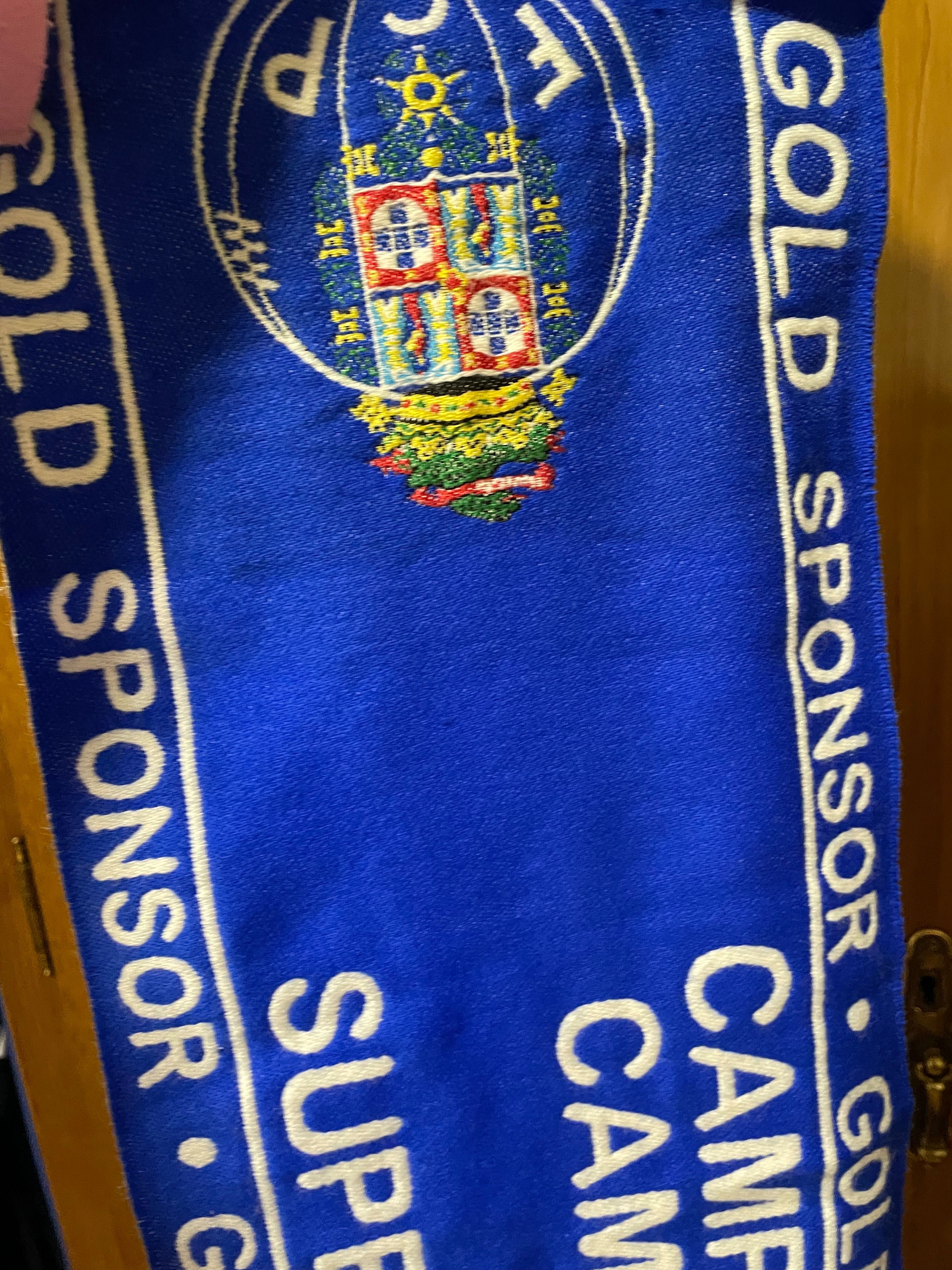 Cachecol fc Porto Gold sponsor