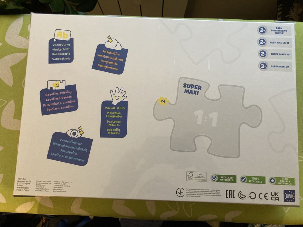 Puzzle Maxi Kraina Lodu