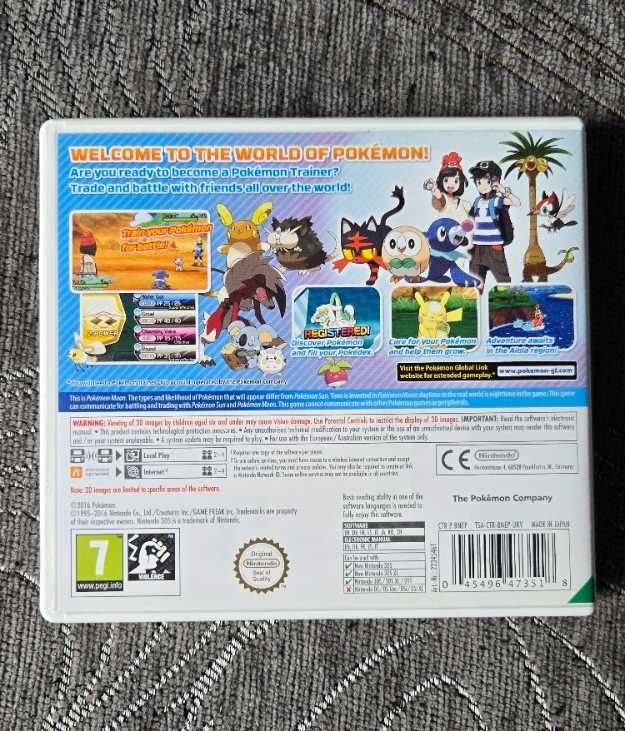 Pokemon Moon 3ds