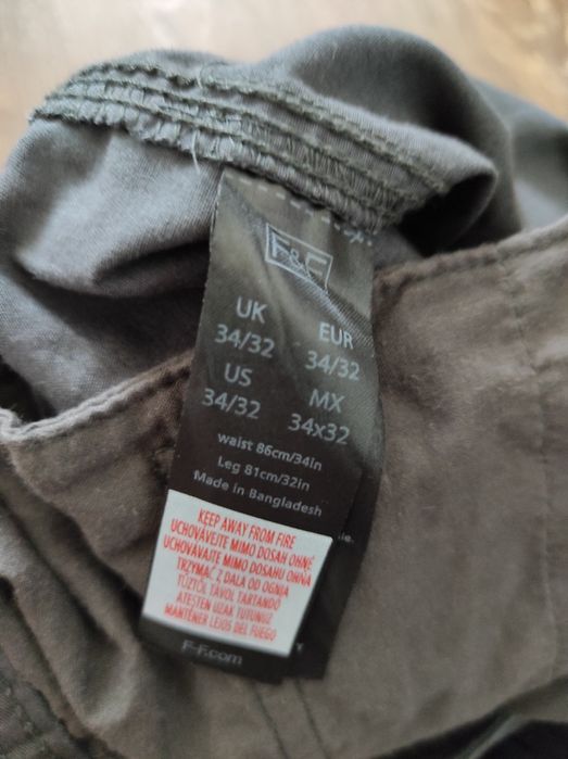 W34L32 F&F оригінальні тактичні штани, карго