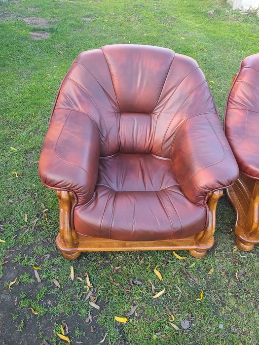 Комплект шкіряних меблів