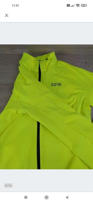 Gore Wear C3 Thermo Trikot Bluza rowerowa M Neon OUTLET OPIS

Używana