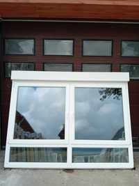Duże okno z witryną roletą elektryczną trzyszybowe 242x186 DOWÓZ KRAJ