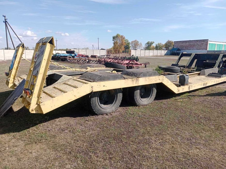 Причіп-трал для перевезення комбайнів