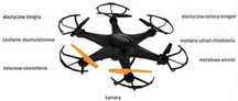 Dron hexacopter OverMax X-Bee drone 6.1
