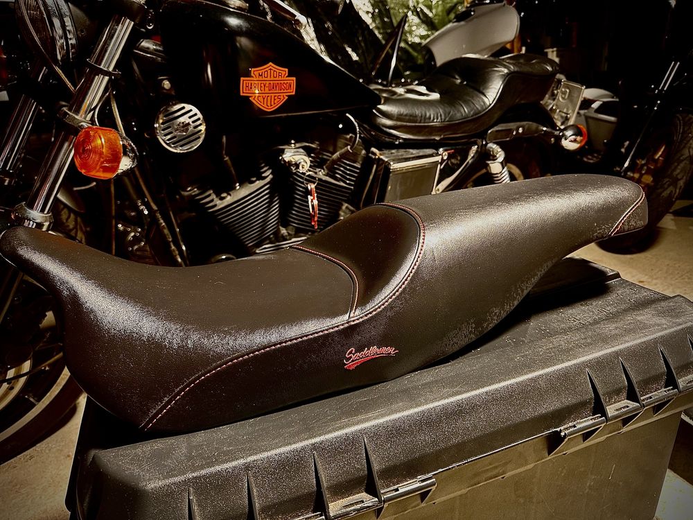 Harley Davidson Turing żelowe siedzenie kanapa Saddelman od 2014