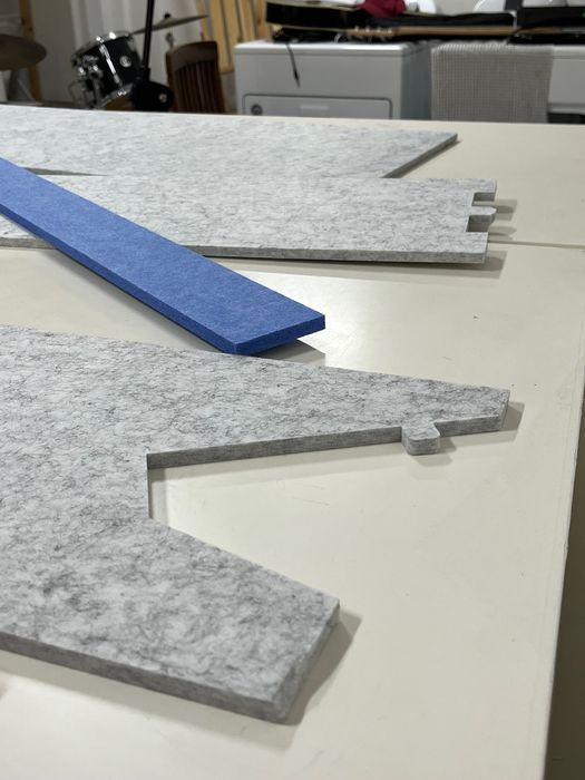 Material de Insonorização de Som Pet Felt.