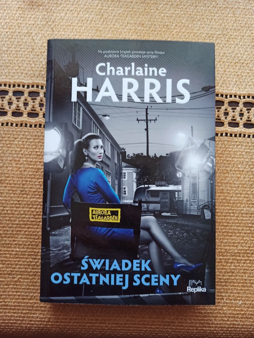 Książka Charlaine Hariss świadek  sceny