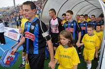 Koszulka Meczowa piłkarska Zawisza Bydgoszcz 2008/2009 Valentin Dah.