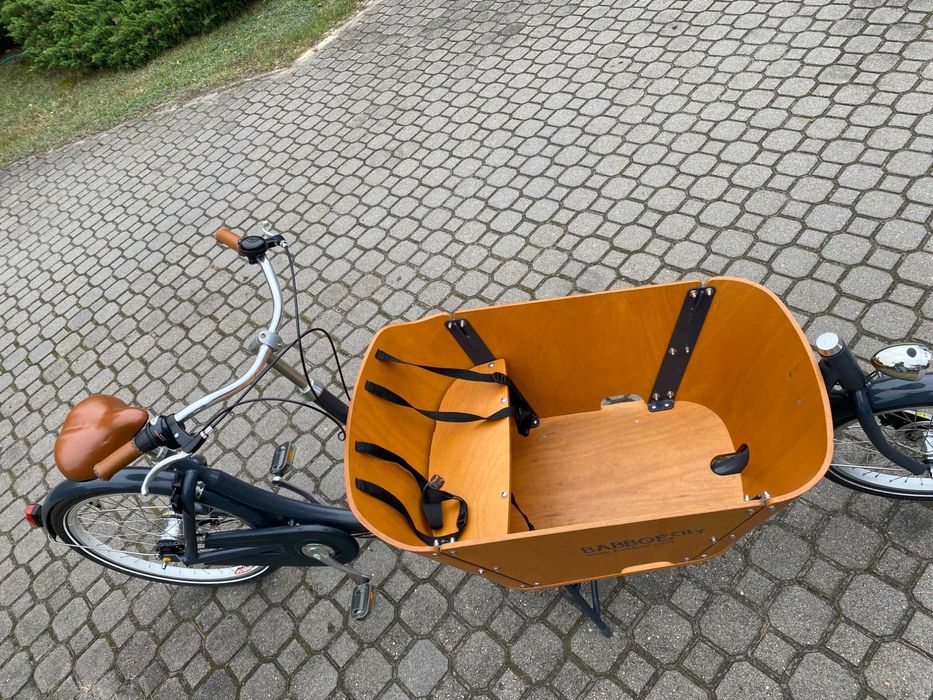 Rower Cargo Babboe, transportowy super stan